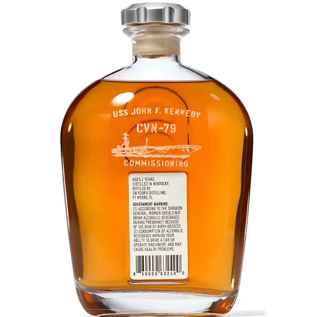 On Your 6 USS John F. Kennedy Commemorative Bottle