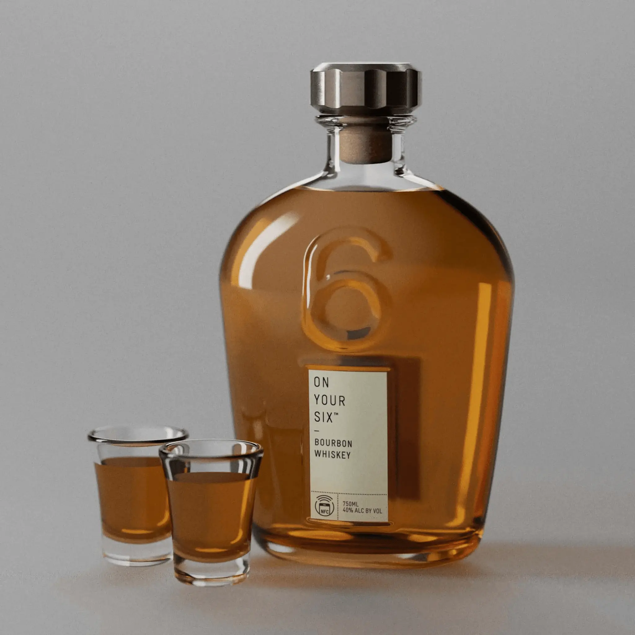 On Your Six Bourbon Whiskey 80 Proof - Image 3