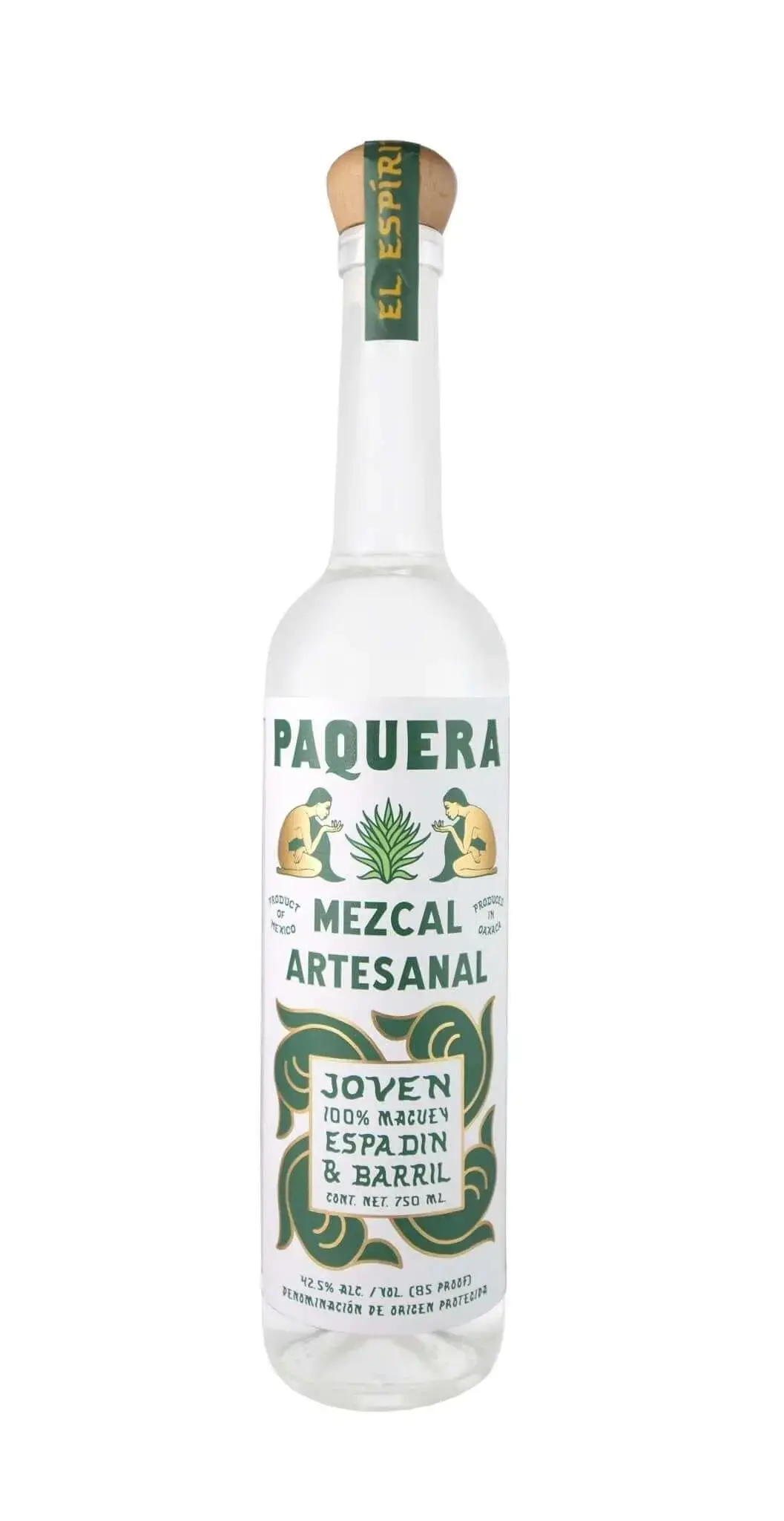 Paquera Mezcal 80% Espadin/20% Barril