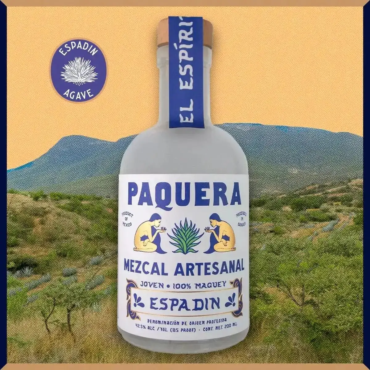 Paquera Mezcal Espadin 200ml