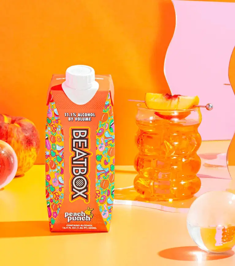 Beat Box Peach Punch 12 Pack - Image 4