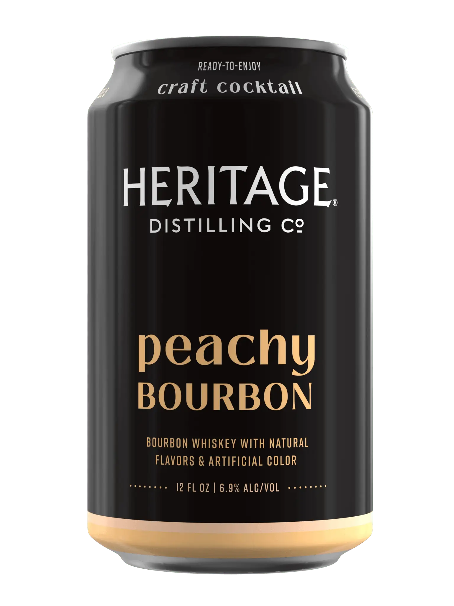 Heritage Distilling Co Peachy Bourbon 4 Pack Cans - Image 2