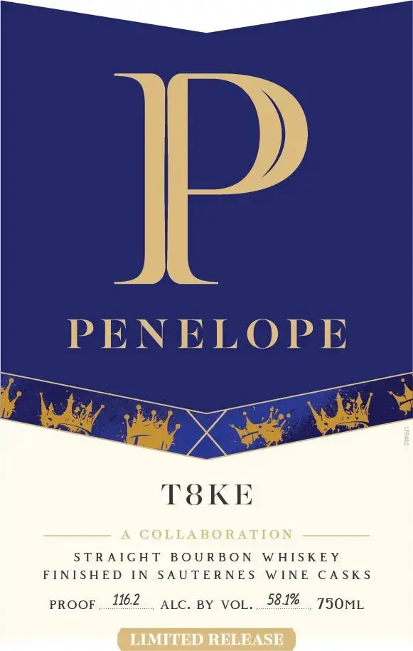 Penelope Bourbon x T8KE Noble Sauternes Cask Finished Straight Bourbon