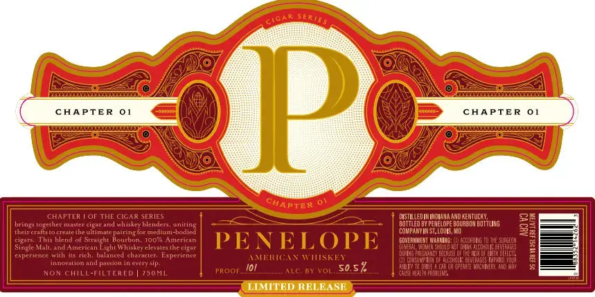 Penelope Cigar Series Chapter 01 Limited Release American Whiskey - Image 2