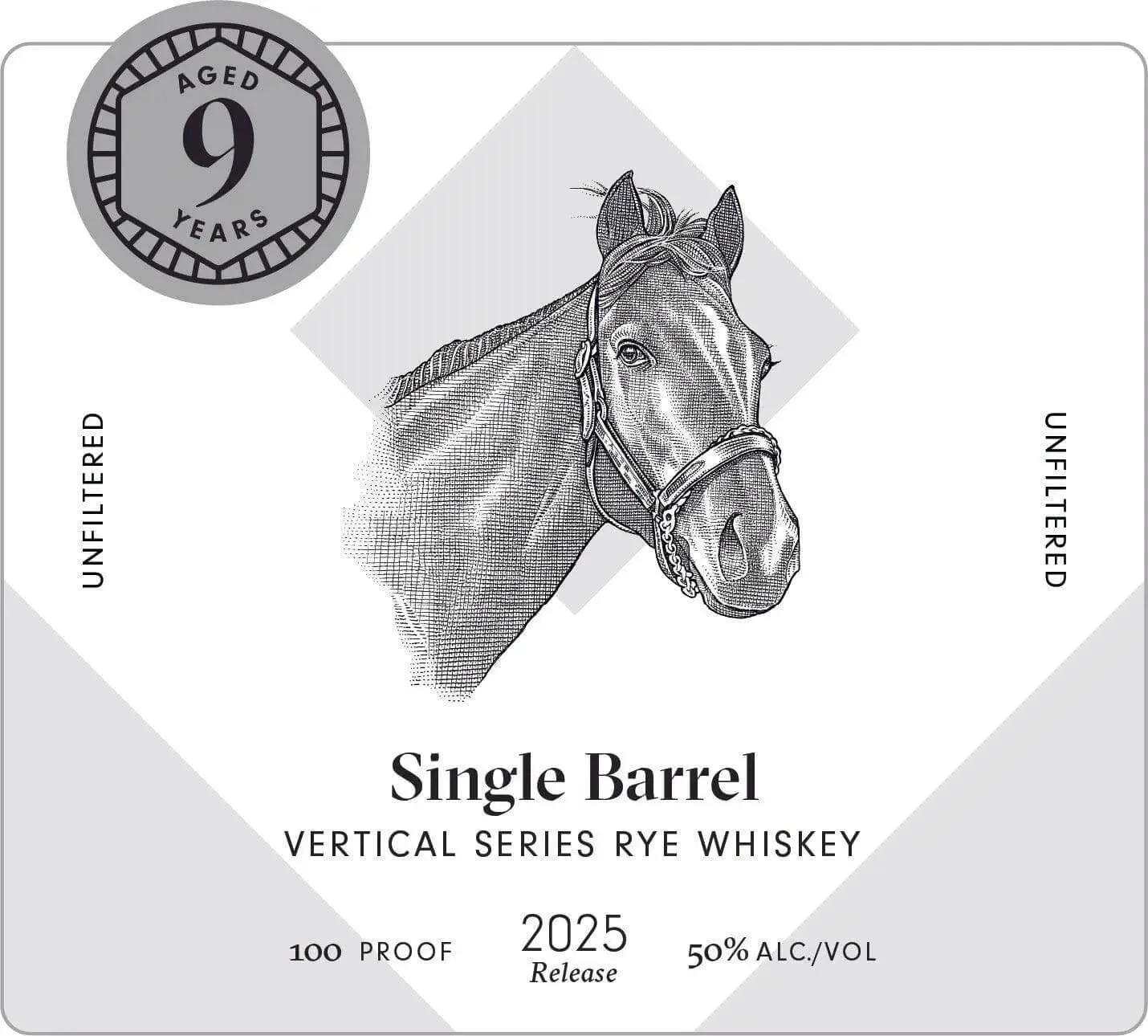 Pinhook Vertical Series Rye Whiskey 9 Year Old Single Barrel 2025 Release - Image 2