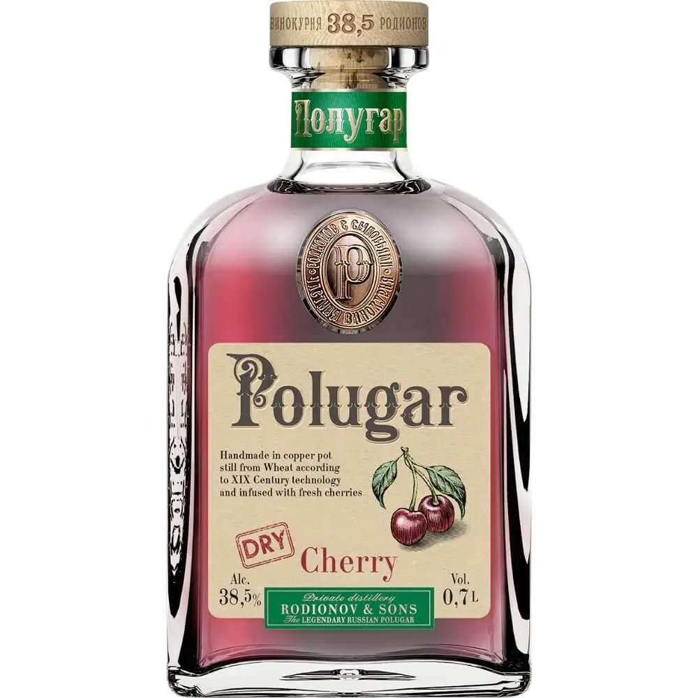 Polugar Cherry Vodka 750mL
