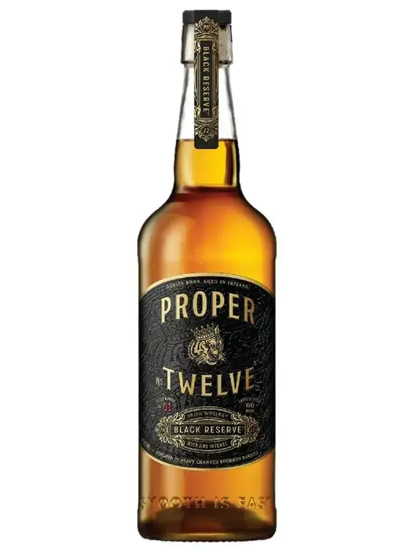 Proper No. Twelve Black Reserve Irish Whiskey by Conor McGregor