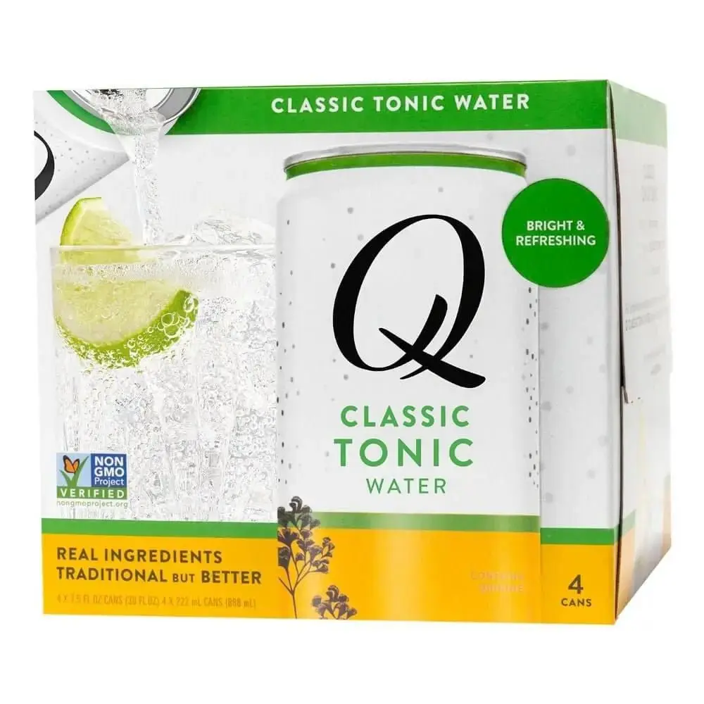 Q Classic Tonic Water by Joel McHale 4pk - Image 2