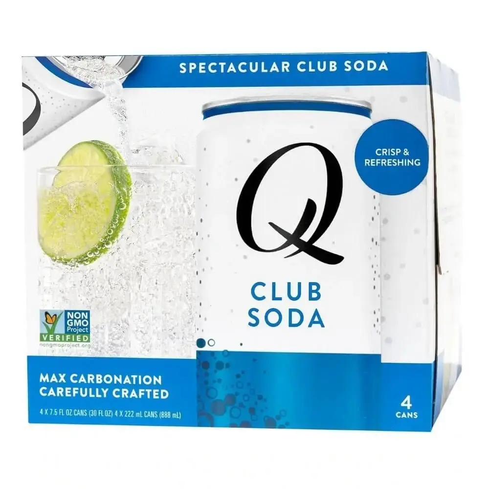 Q Club Soda by Joel McHale 4pk - Image 2