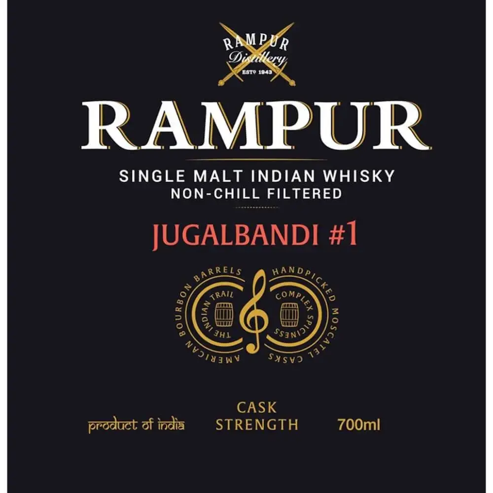 Rampur Jugalbandi #1 Single Malt Indian Whisky