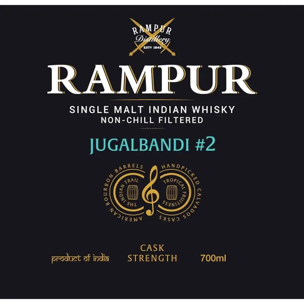 Rampur Jugalbandi #2 Single Malt Indian Whisky