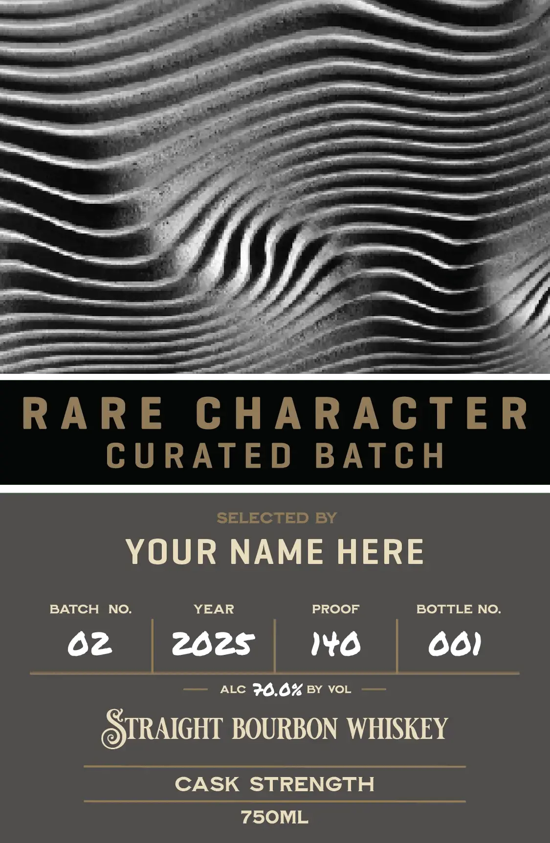 Rare Character Curated Batch Cask Strength Straight Bourbon Batch 02