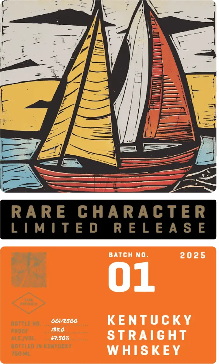 Rare Character Limited Release Kentucky Straight Whiskey Batch 01