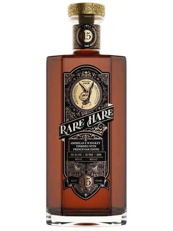 Rare Hare 15 Year Old Whiskey Finished With French Oak Staves
