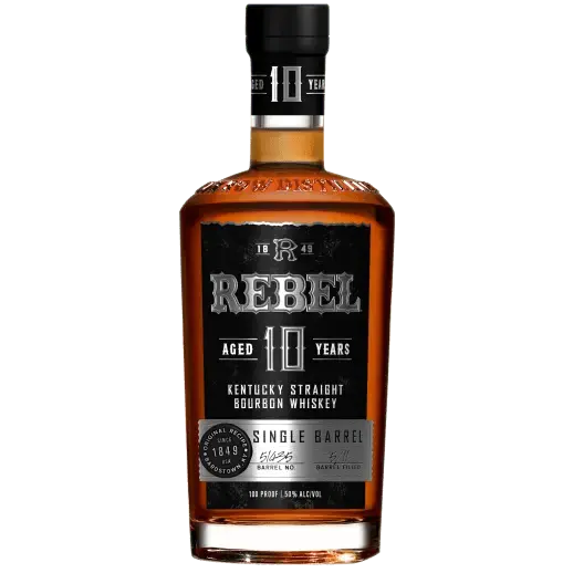 Rebel 10 Year Old Single Barrel Bourbon