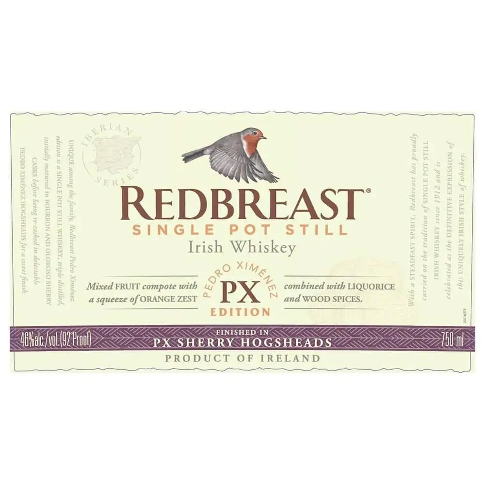 Redbreast Iberian Series PX Sherry Hogsheads Cask - Image 2