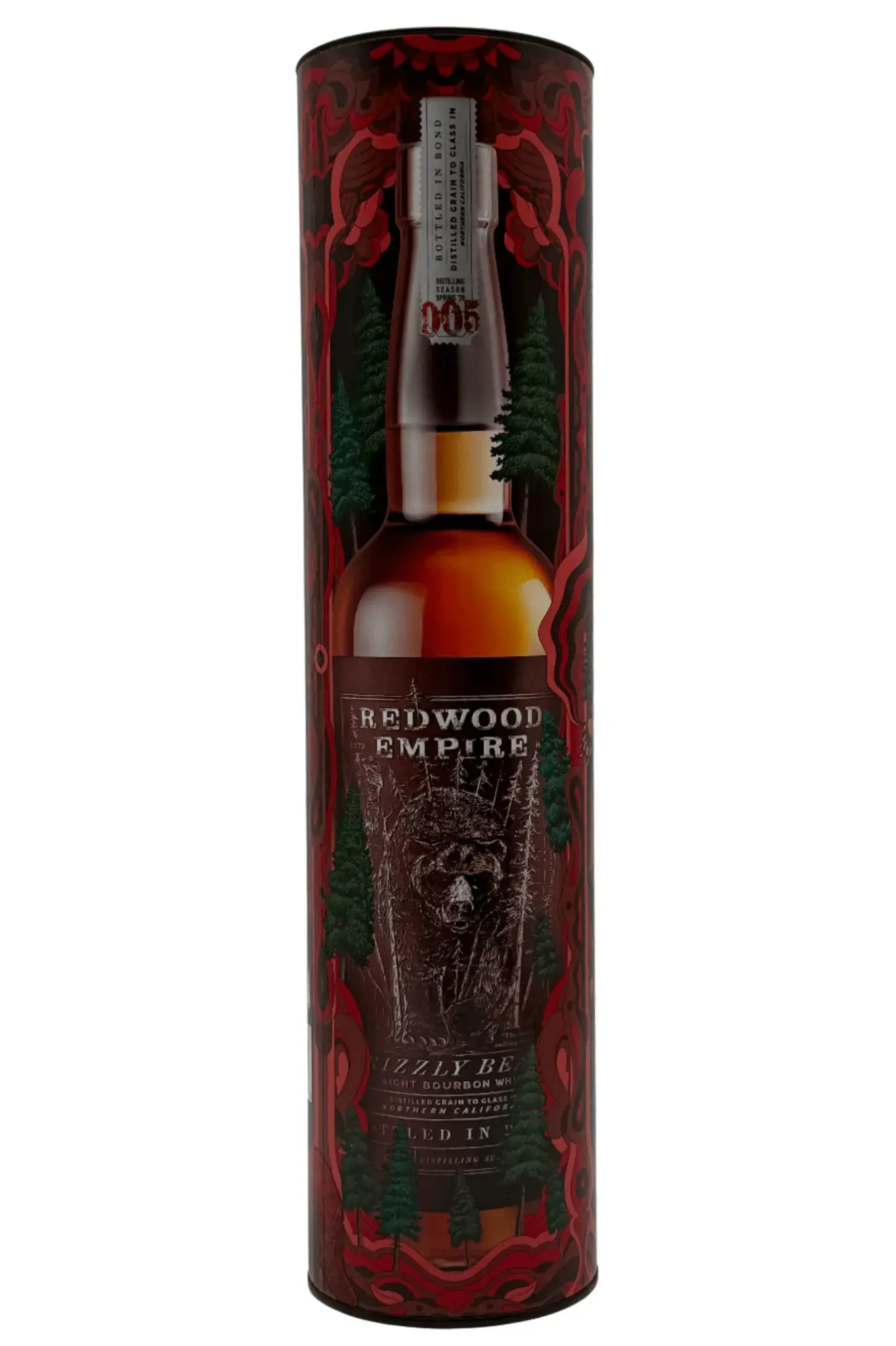 Redwood Empire Grizzly Beast Bottled in Bond Straight Bourbon Whiskey Batch 005 2025 Release - Image 3