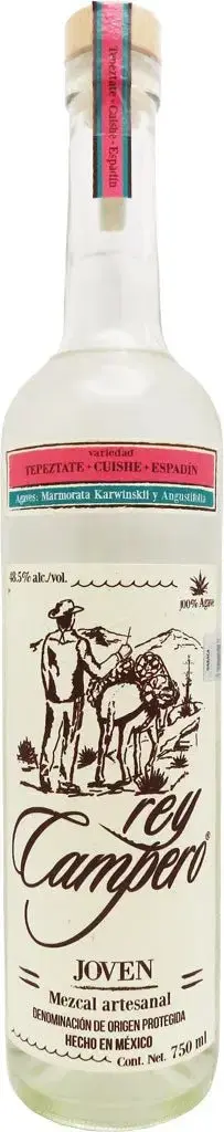 Rey Campero Ensamble Tepeztate + Cuishe + Espadin Mezcal Joven 750ml