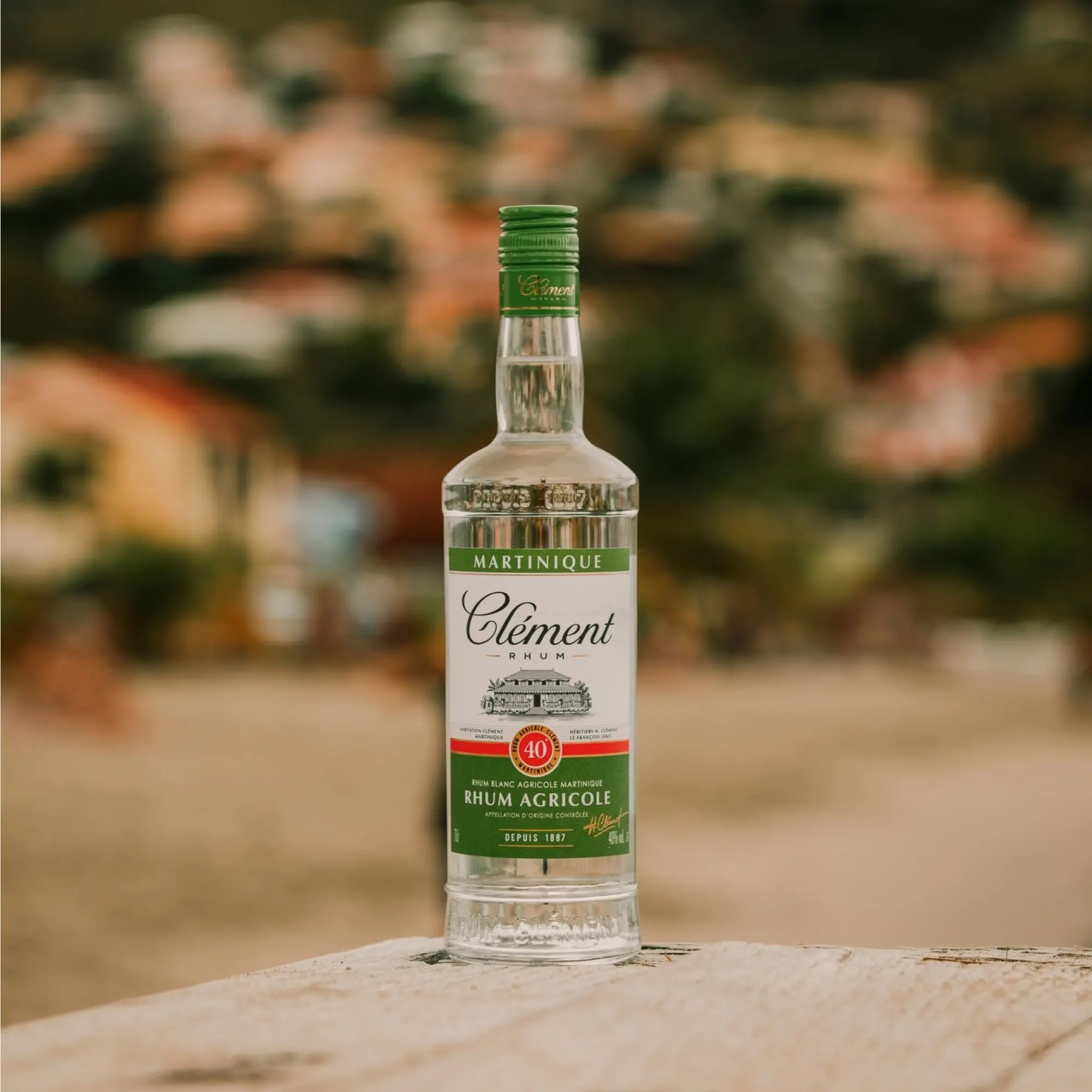 Rhum Clément Agricole Blanc 40 Rum - Image 3