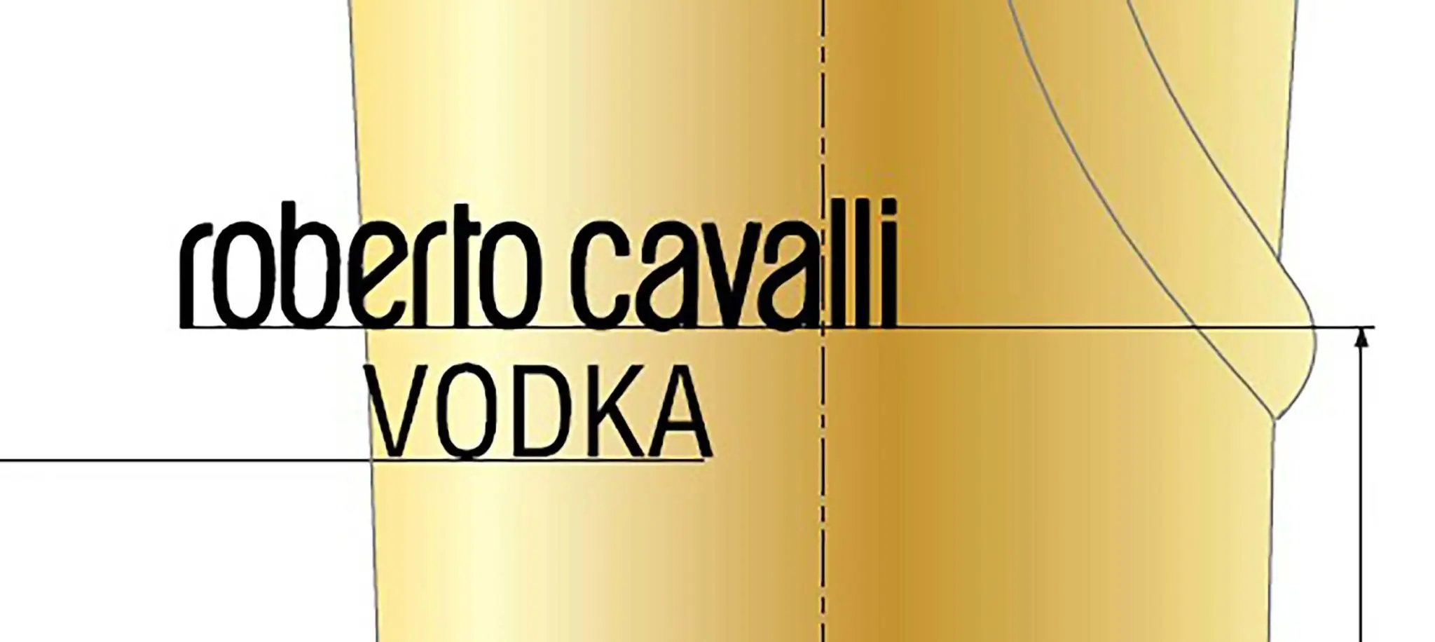 Roberto Cavalli Vodka Golden Edition 1L