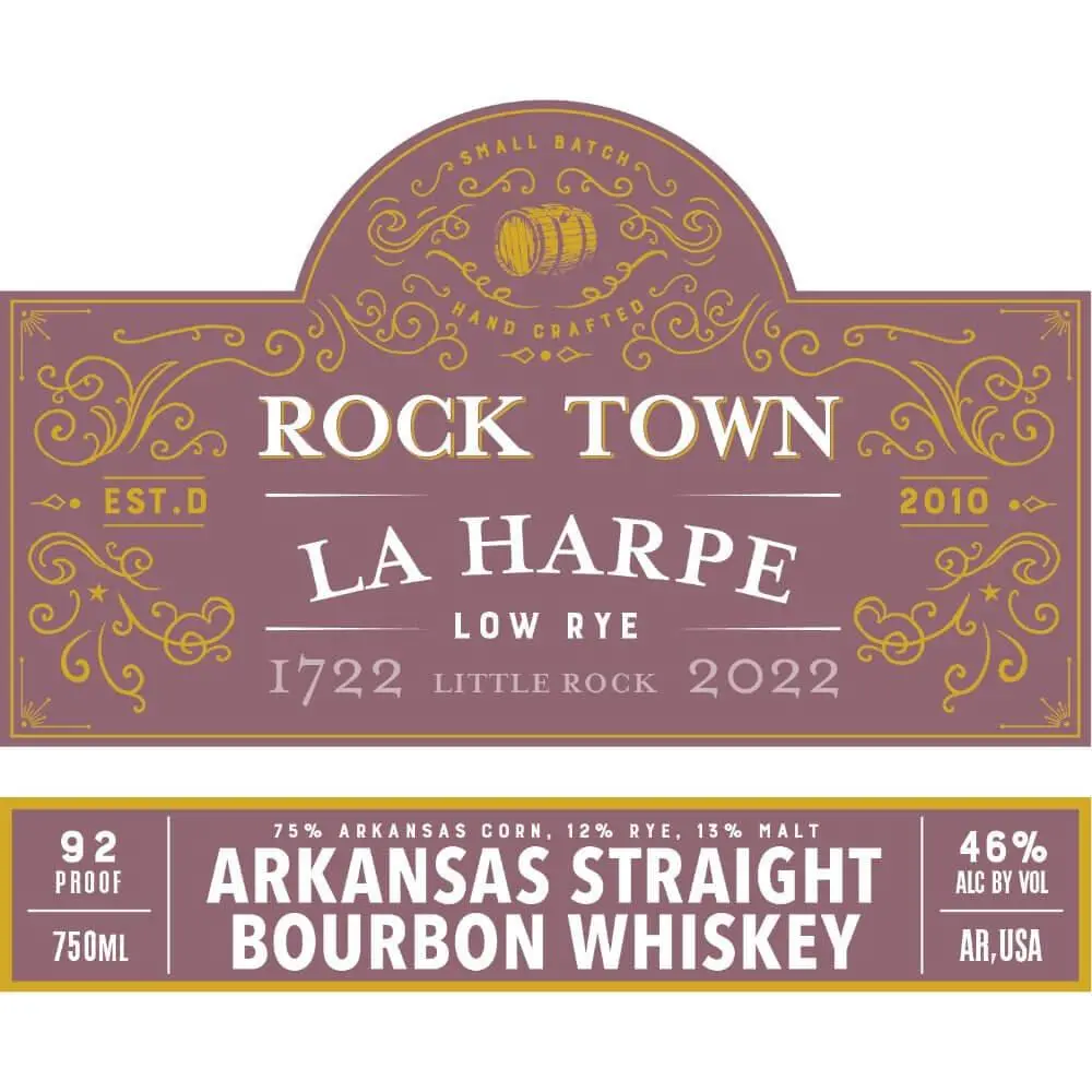 Rock Town La Harpe Arkansas Straight Bourbon