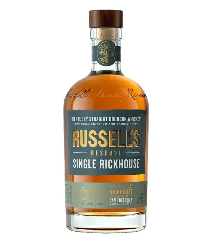 Russell’s Reserve Single Rickhouse 2025 Camp Nelson E Bourbon Whiskey