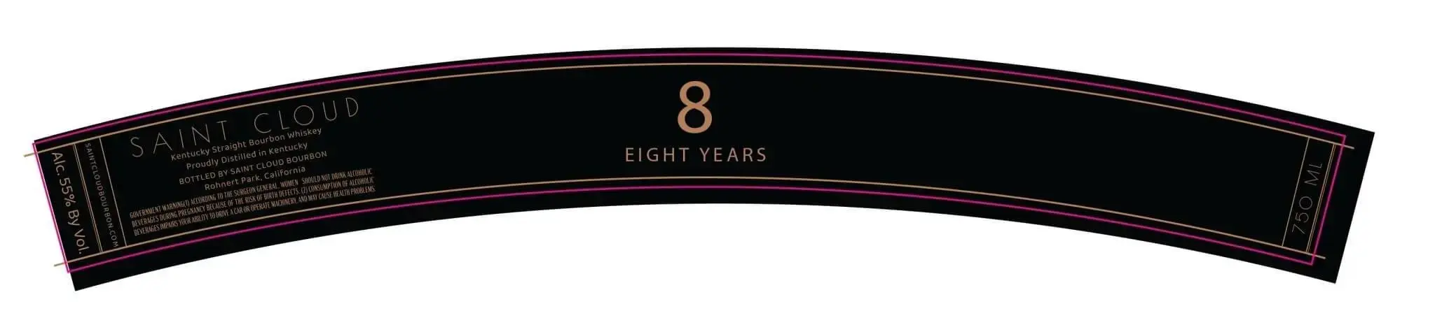 Saint Cloud 8 Year Kentucky Straight Bourbon Whiskey 750ml - Image 2