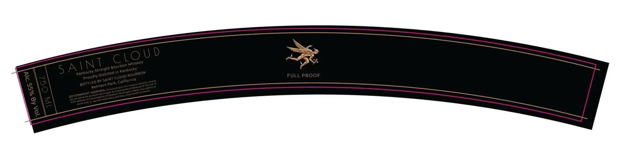 Saint Cloud Full Proof Kentucky Straight Bourbon Whiskey 750ml - Image 2