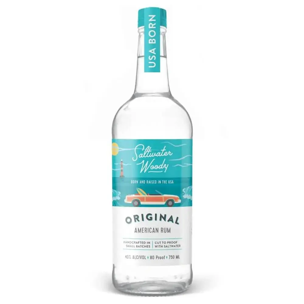 Saltwater Woody Original American Rum 1L