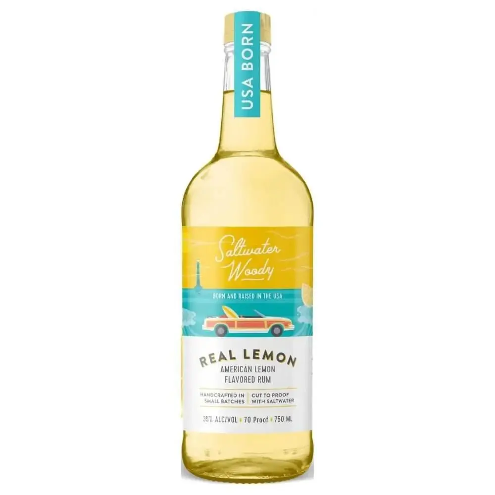 Saltwater Woody Real Lemon Flavored Rum