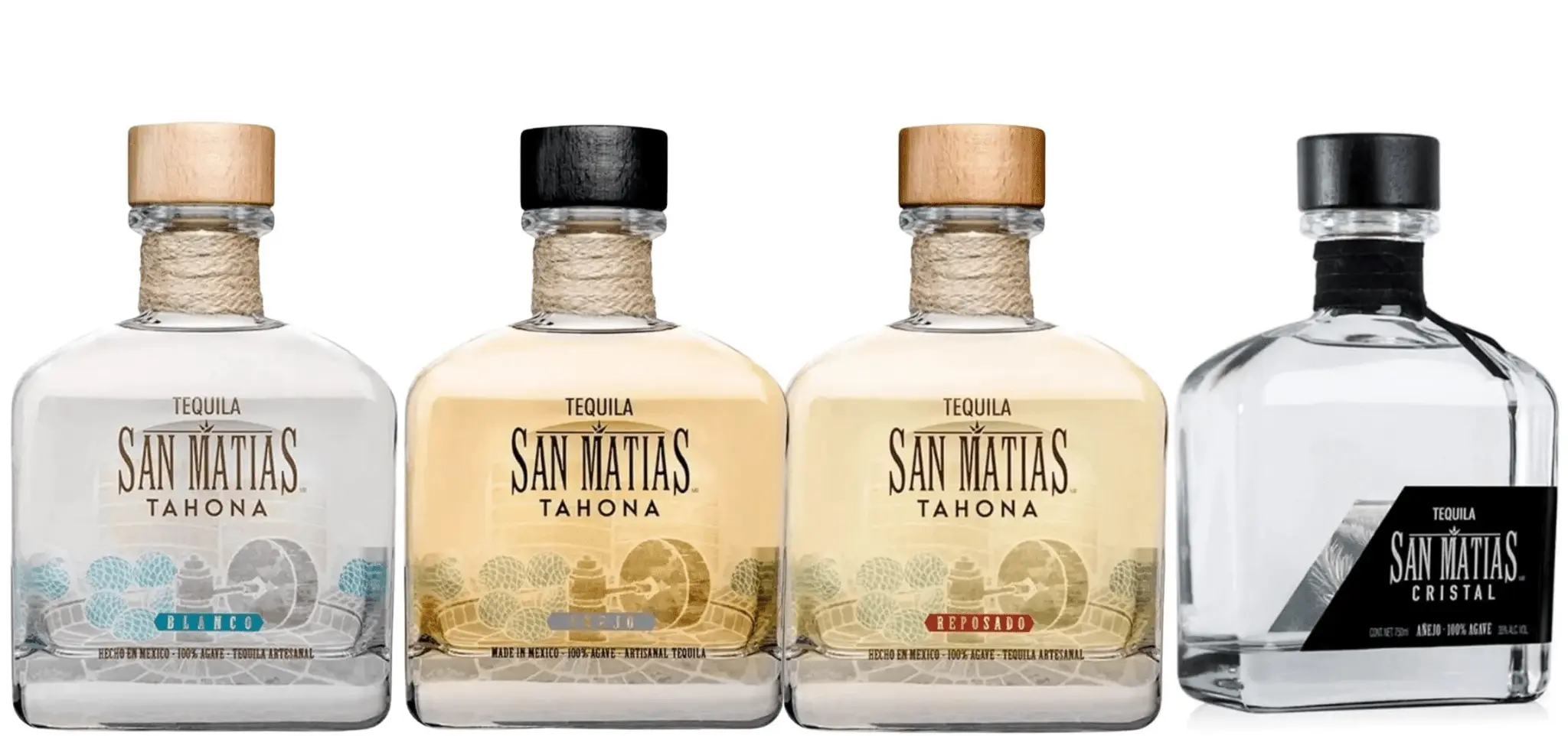 San Matías Master Collection: Blanco, Reposado, Añejo & Cristalino