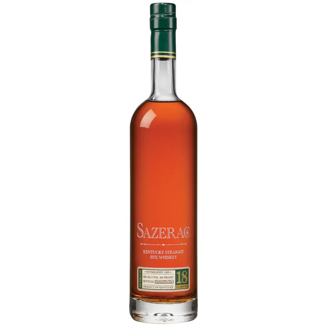 Sazerac Rye 18 Year Old Kentucky Rye Whiskey 2025 Release