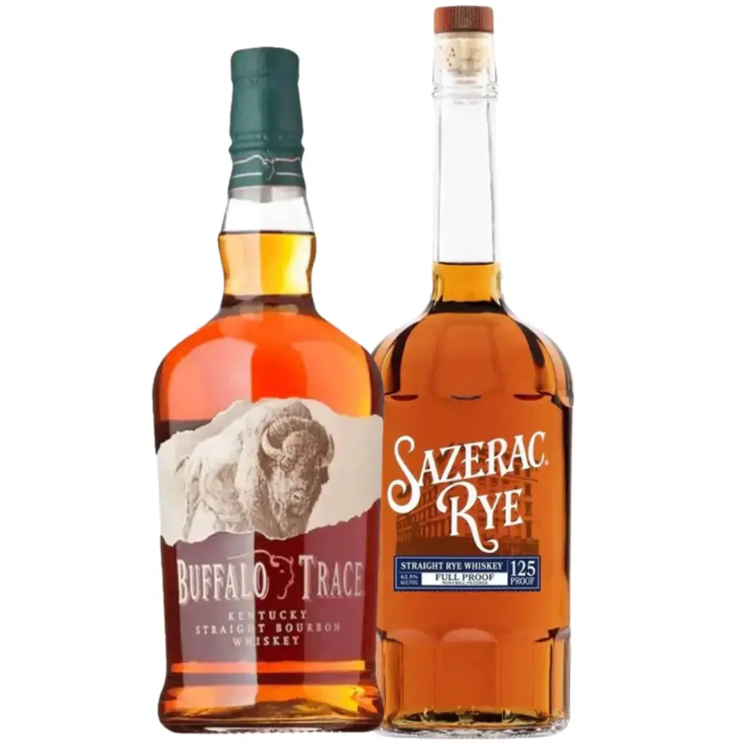Sazerac Rye Full Proof 125 & Buffalo Trace Bourbon Bundle
