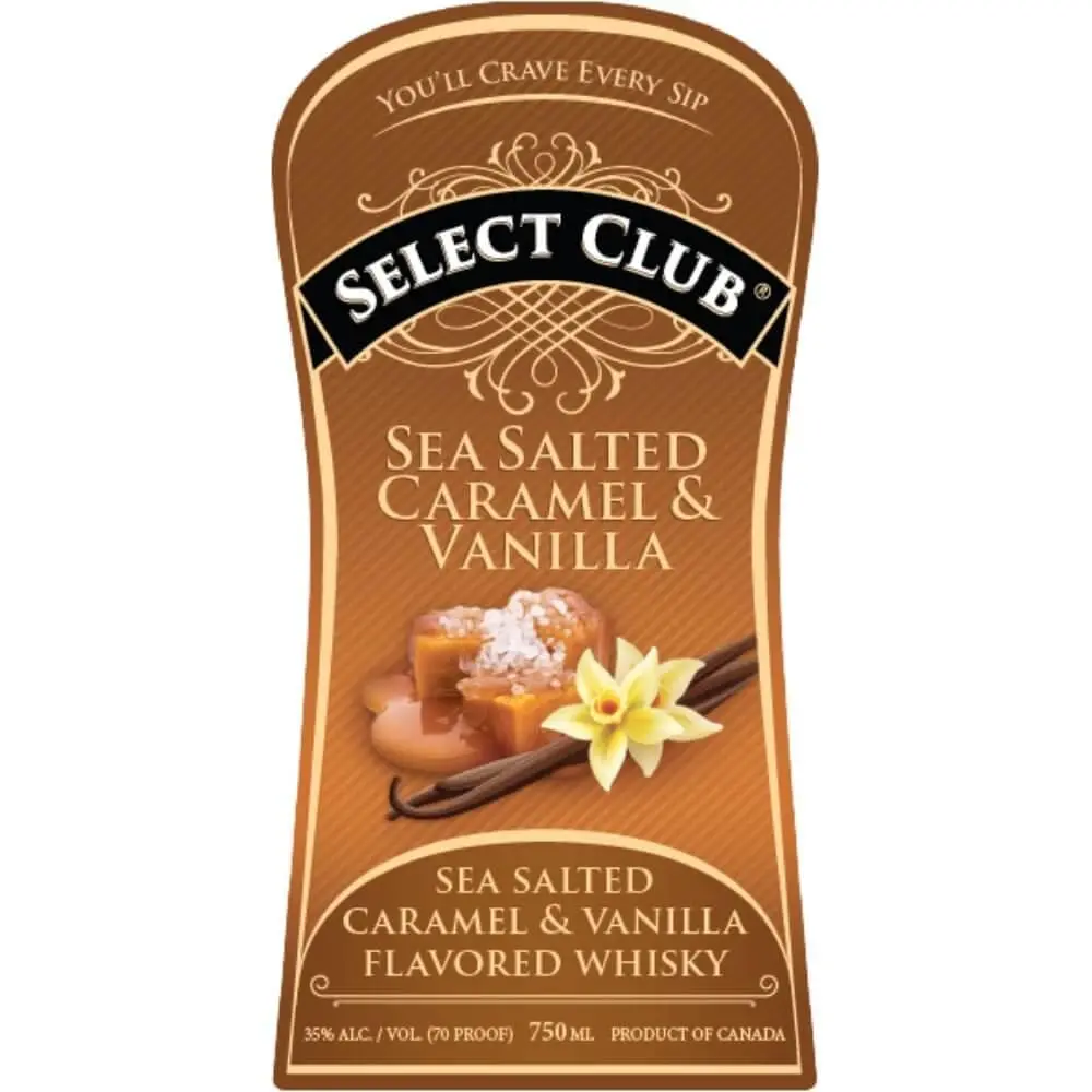 Select Club Sea Salted Caramel & Vanilla Whiskey - Image 2
