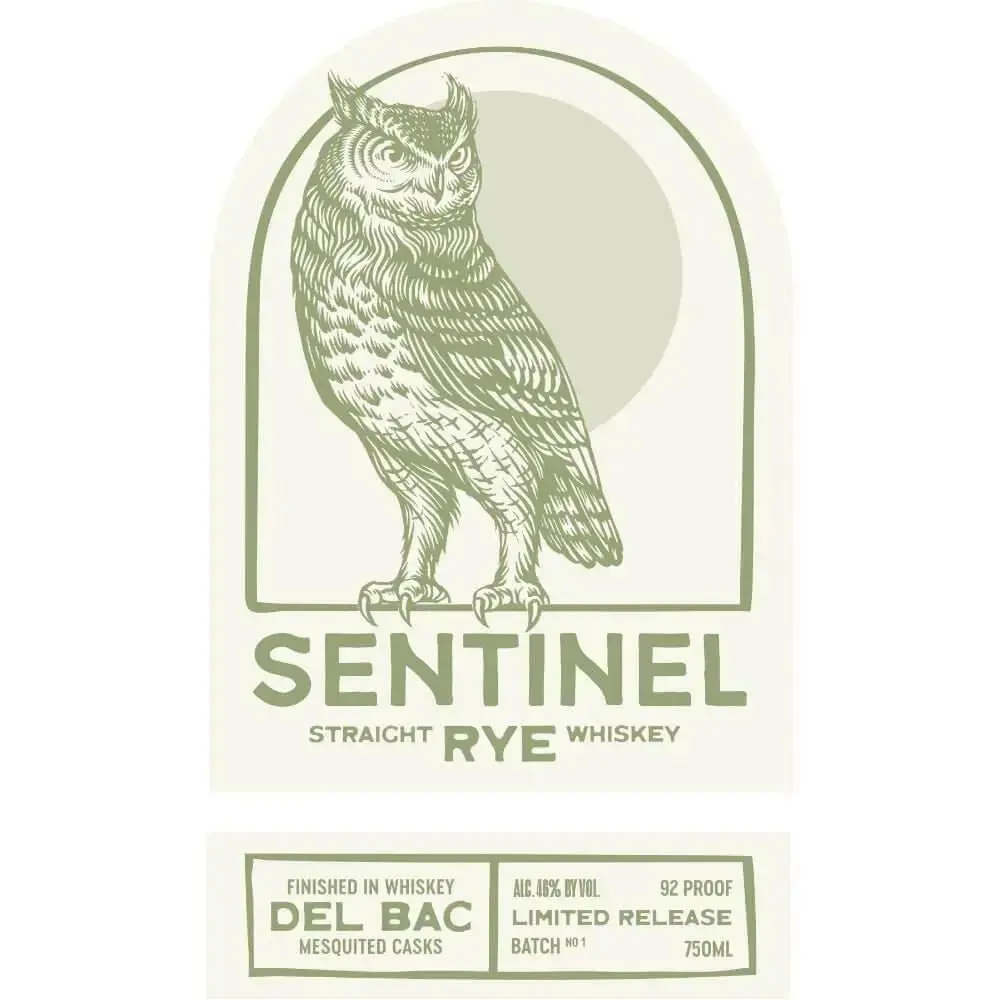 Sentinel Rye Finished in Whiskey Del Bac Mesquited Casks - Image 2