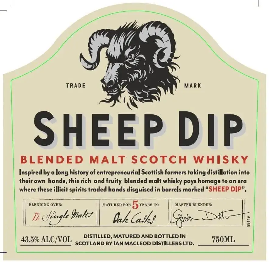 Sheep Dip Blended Malt Scotch Whisky 750ml
