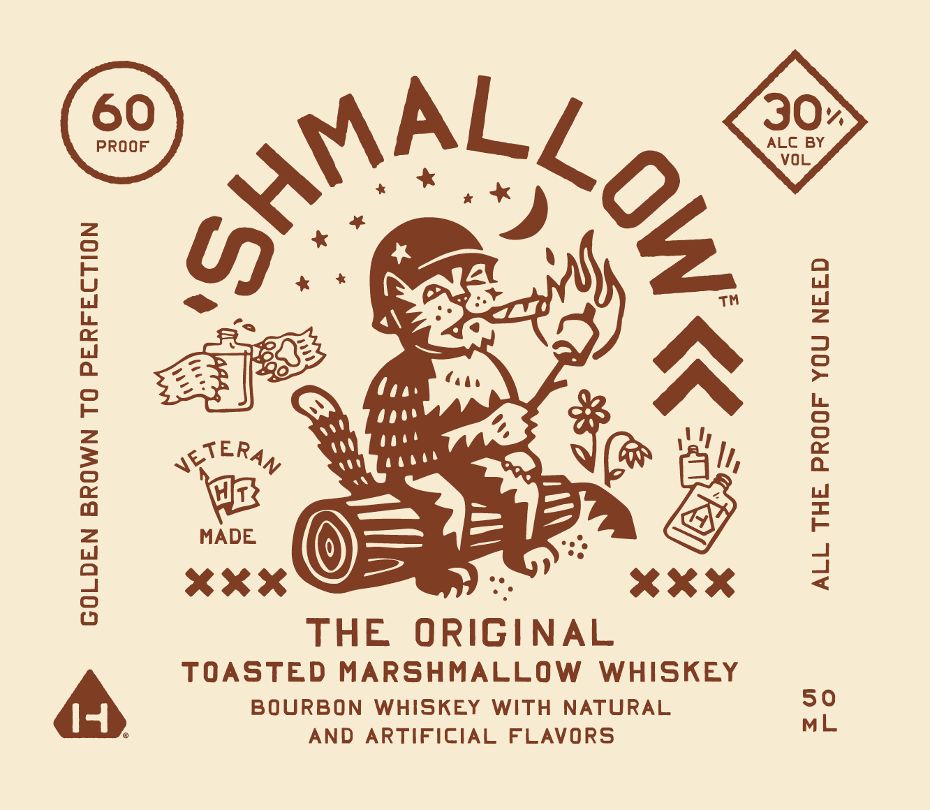 Shmallow Toasted Marshmallow Bourbon Whiskey