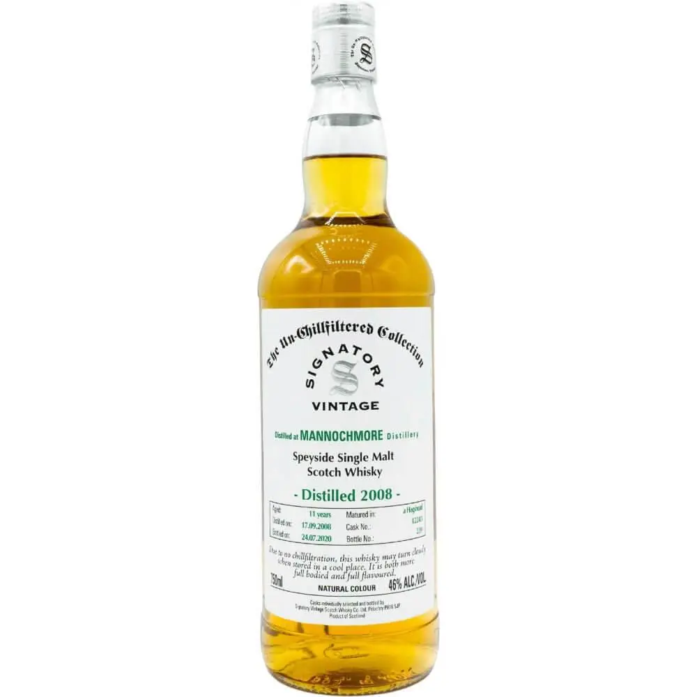 Signatory The Un-Chillfiltered Collection 11 Year Old Mannochmore 2008