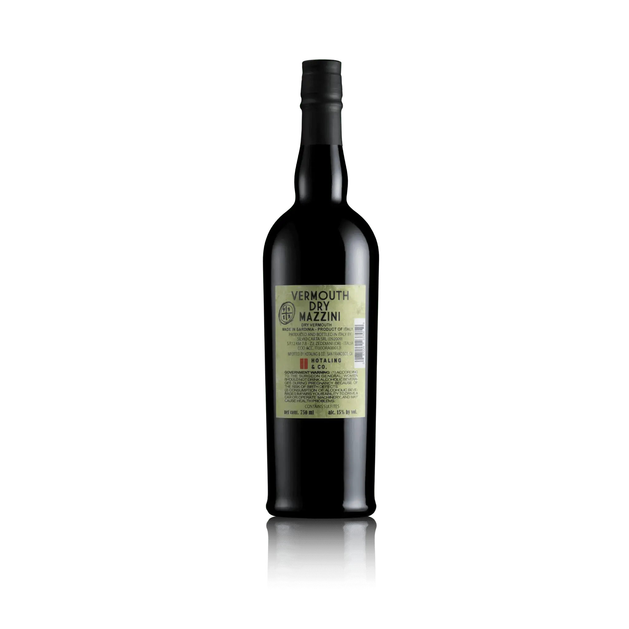 Silvio Carta Mazzini Dry Vermouth - Image 2