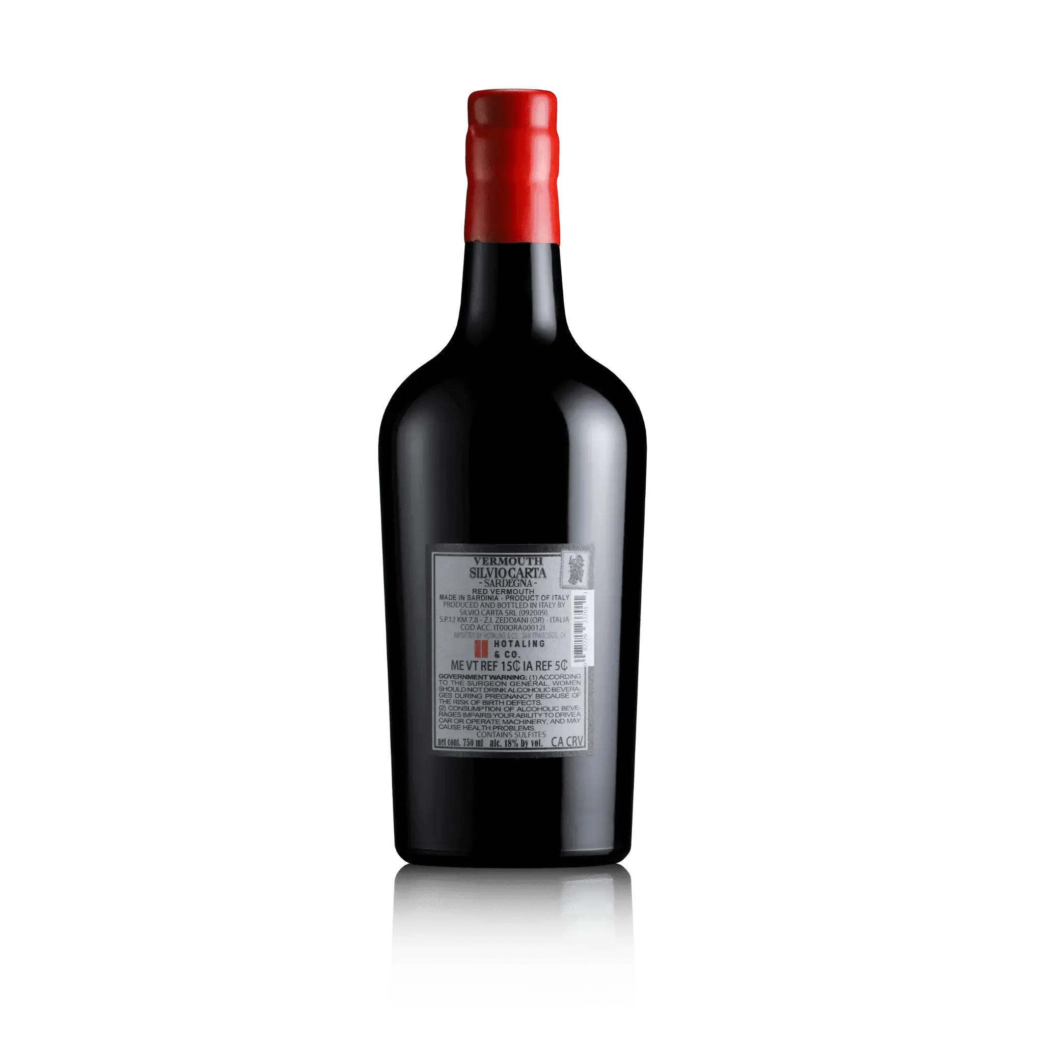 Silvio Carta Rosso Sardegna Vermouth - Image 2