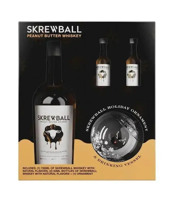 Skrewball Holiday Ornament Gift Set