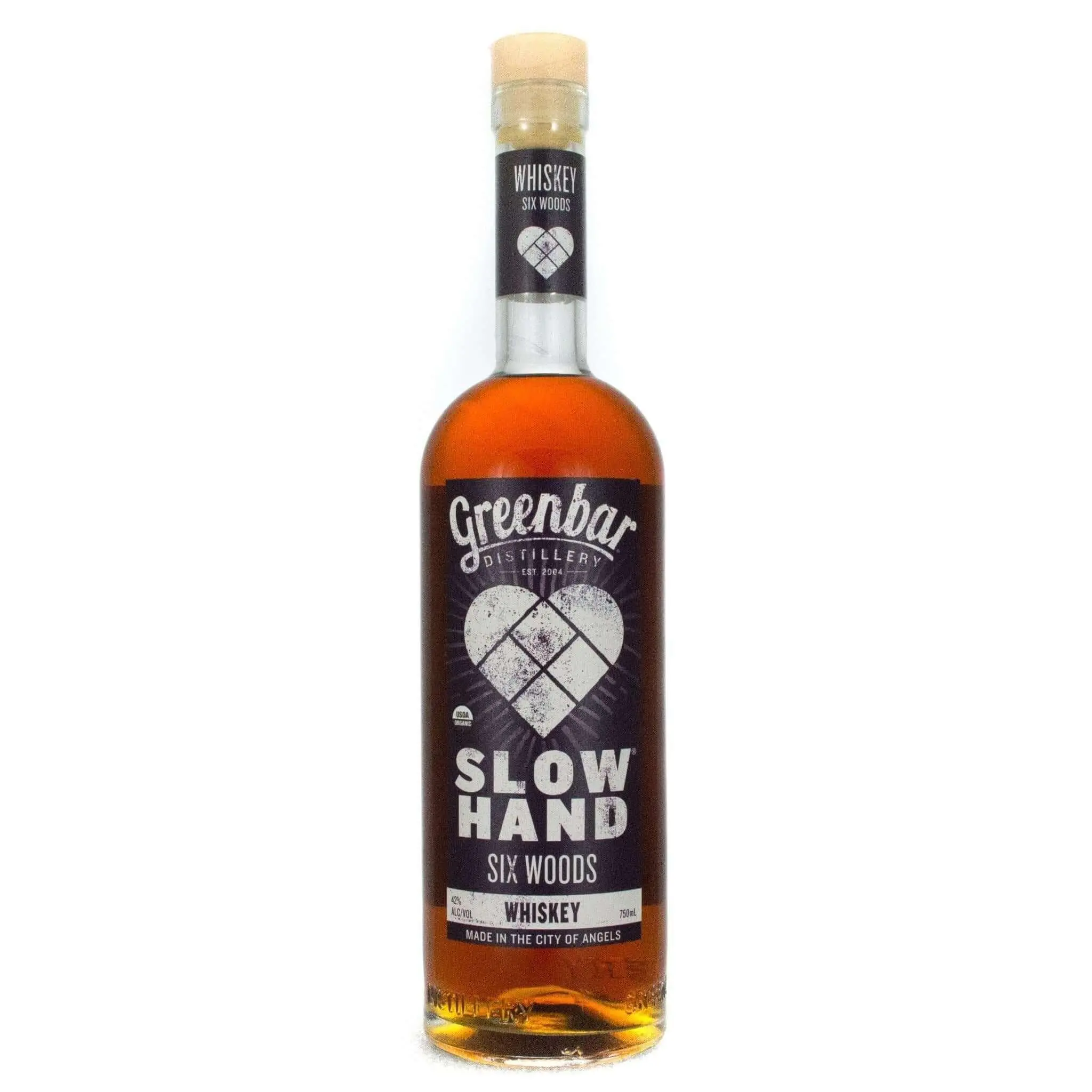 Slow Hand Six Woods Organic Whiskey