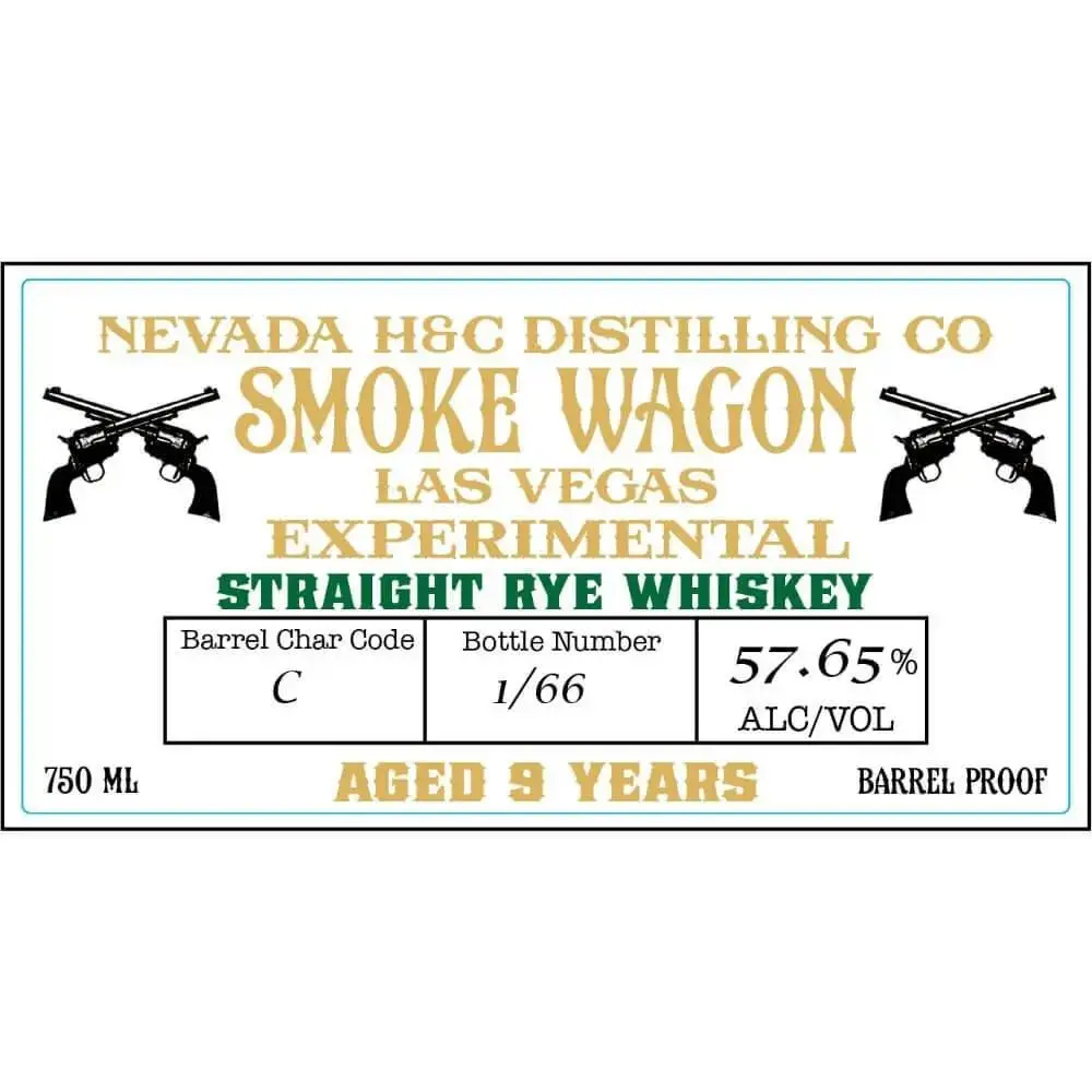 Smoke Wagon 9 Year Old Experimental Straight Rye
