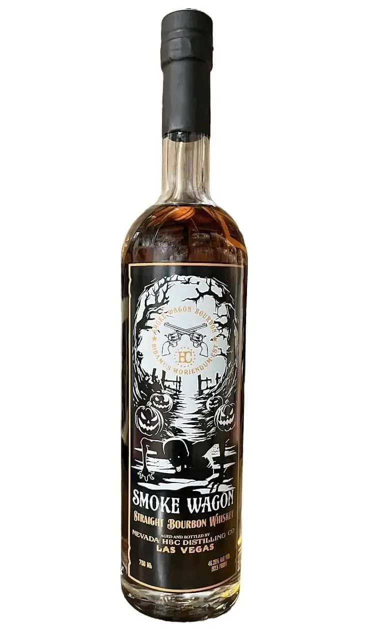 Smoke Wagon Straight Bourbon Whiskey Halloween Glow in the Dark Edition 2024