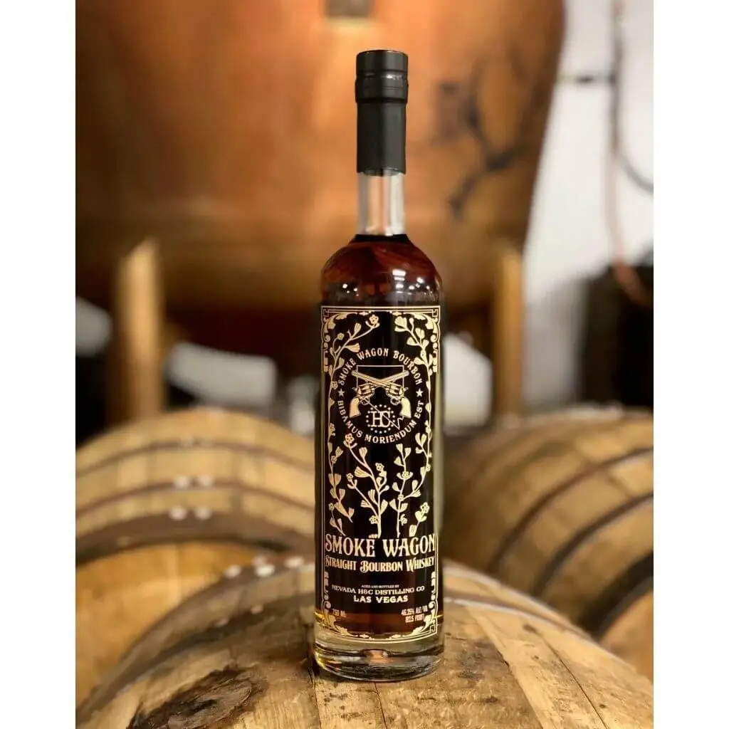 Smoke Wagon Straight Bourbon Whiskey - Image 2