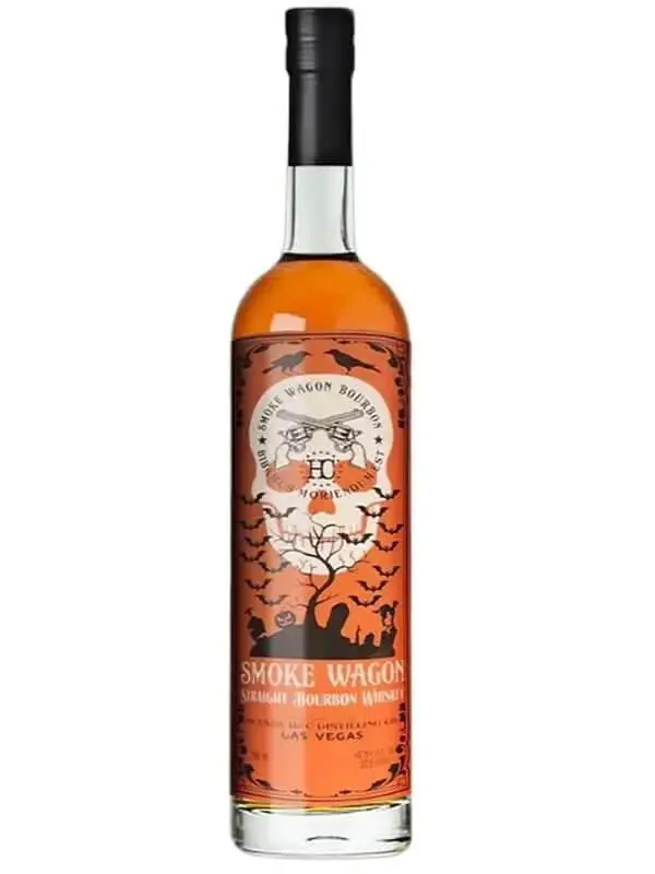 Smoke Wagon Straight Bourbon Whiskey Halloween Glow in the Dark Edition 2023