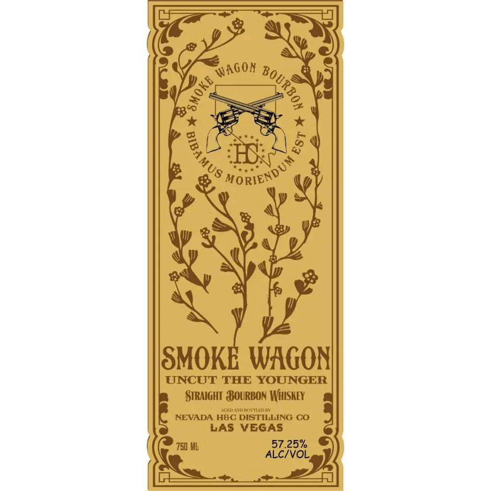 Smoke Wagon Uncut The Younger Straight Bourbon - Image 2