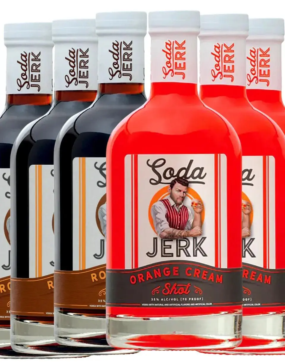 Soda Jerk 6-Pack: Root Beer & Orange Cream Shots