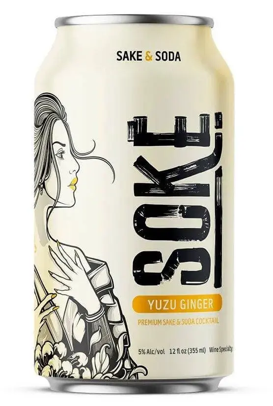 Soke Sake & Soda Yuzu Ginger 4 Pack