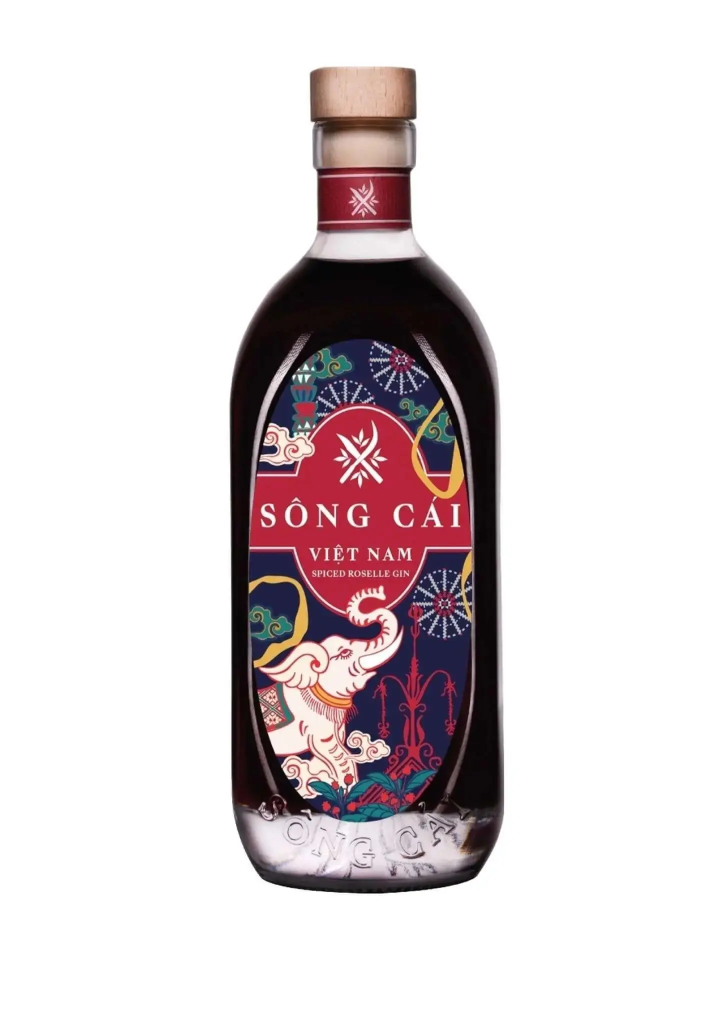 Song Cai Spiced Roselle Gin 700 ml